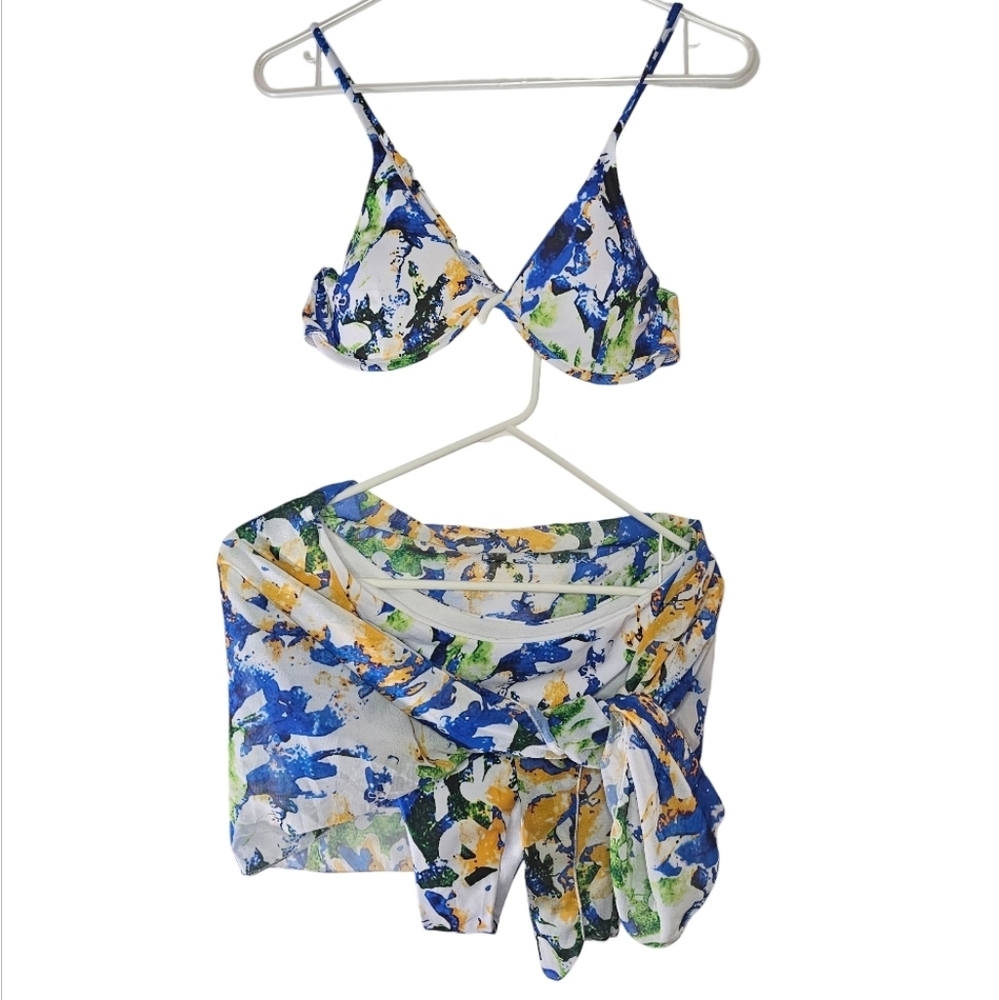 Shein Three Piece Bathing Suit Set Sz xl